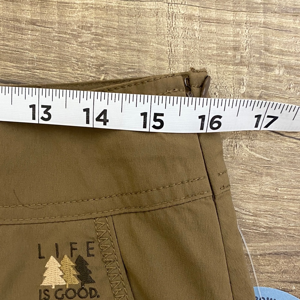 Life Is Good A-Line Skirt in Tan - Picture 7 of 8